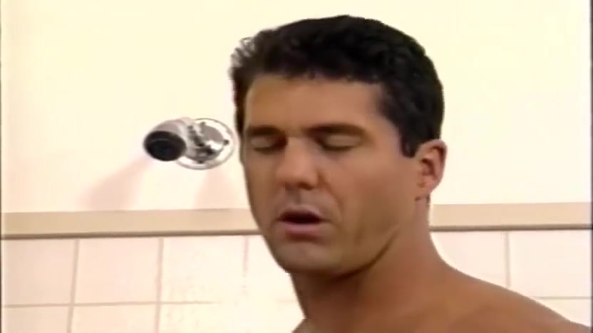 Paul Carrigan and Anthony Mengettin in Shower Threesome