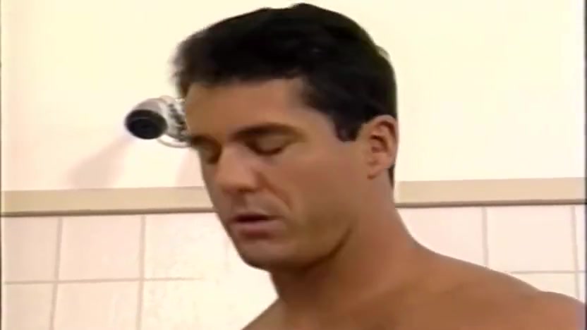 Paul Carrigan and Anthony Mengettin in Shower Threesome