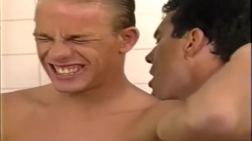Paul Carrigan and Anthony Mengettin in Shower Threesome