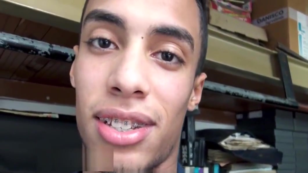Straight Amateur Latino Twink With Braces Paid To Fuck And Suck Gay Stranger POV