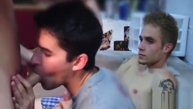 Massage turning into gay fuck