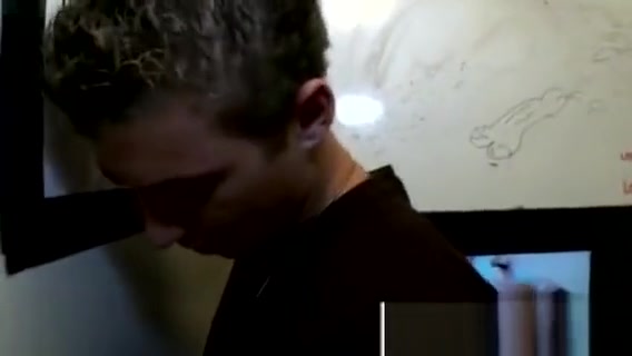 Gay straight gloryhole blowjob