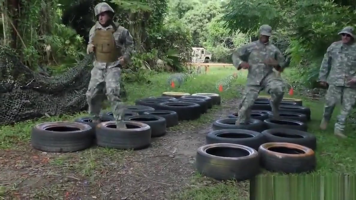 Uniformed military hunks plowing ass outdoors
