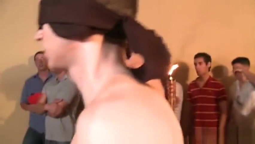 Guys get gay hazed under shower