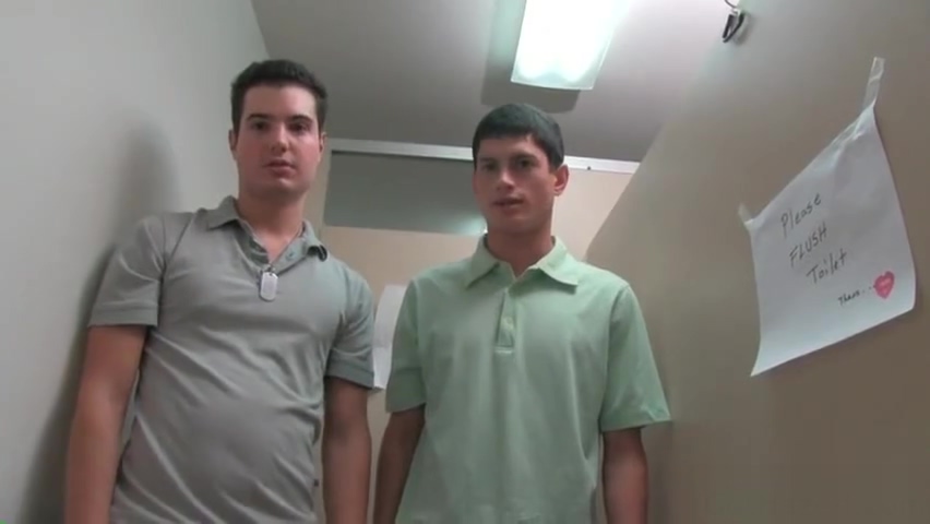Guys get gay hazed under shower