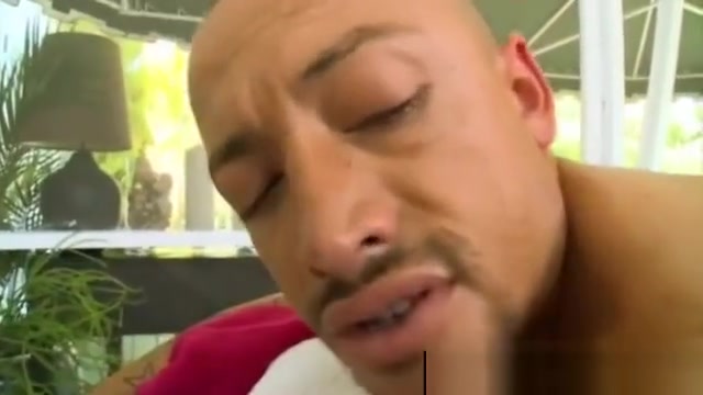 Rimming massage for straight guy