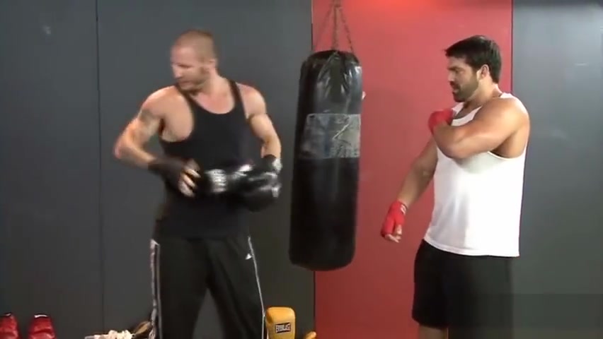Guy gives his trained nice massage