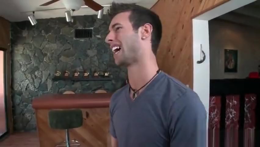 Cute twinkish dude getting massaged