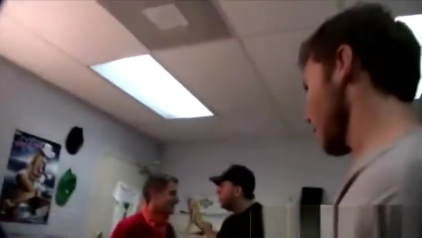 Anal fuck through a gloryhole