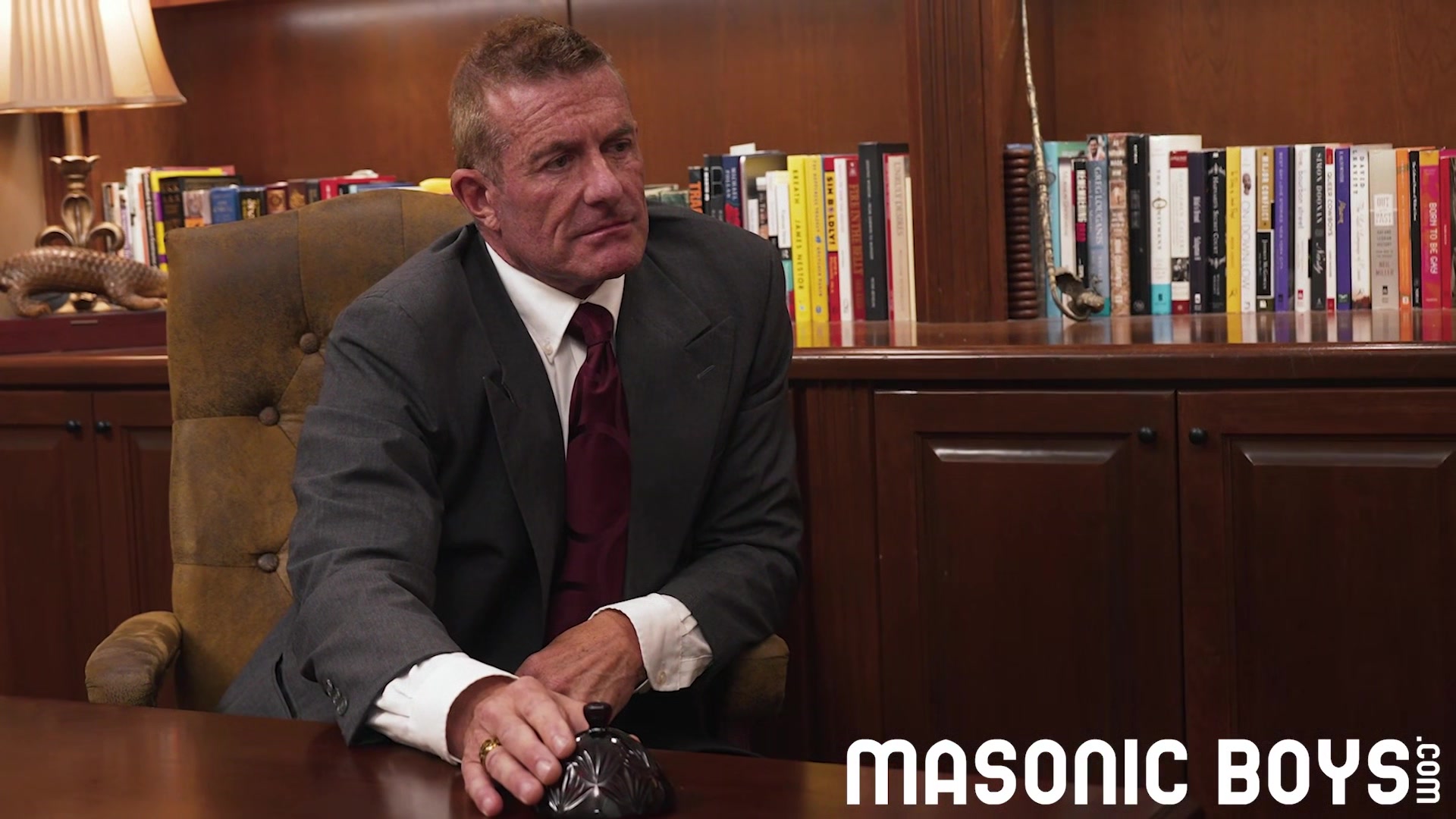 MasonicBoys DILF elder rims and fucks twink apprentice