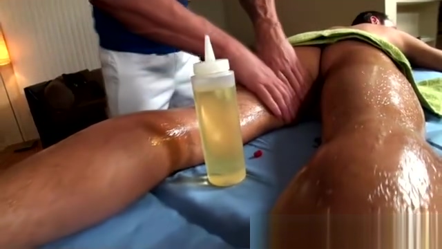 Cute guy comes in for a massage