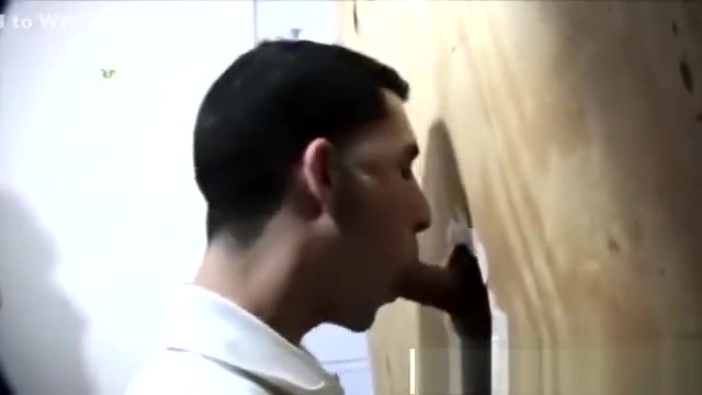 College guys build a gloryhole