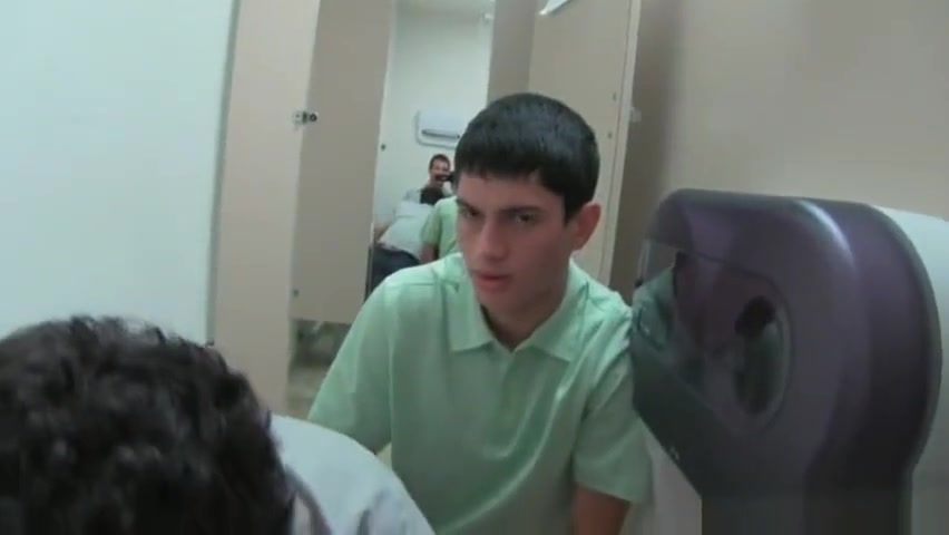 Guys get gay hazed under shower