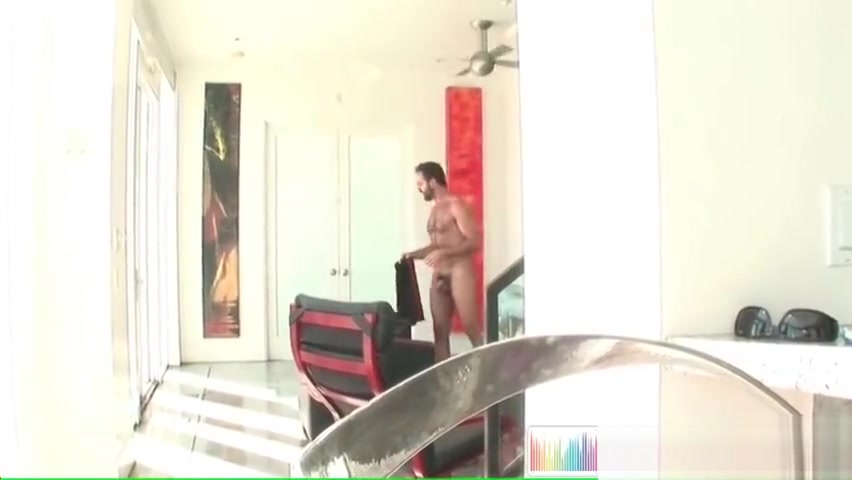Dodge Wolf gets his first gay massage