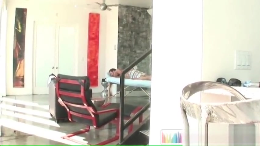 Dodge Wolf gets his first gay massage