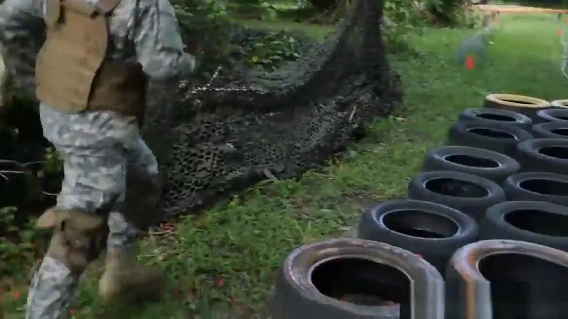 Athletic army amateur deepthroating cock