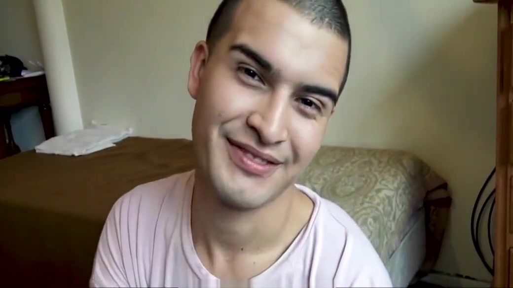 POV bareback anal with moaning Latin gay-LECHELATINO.COM