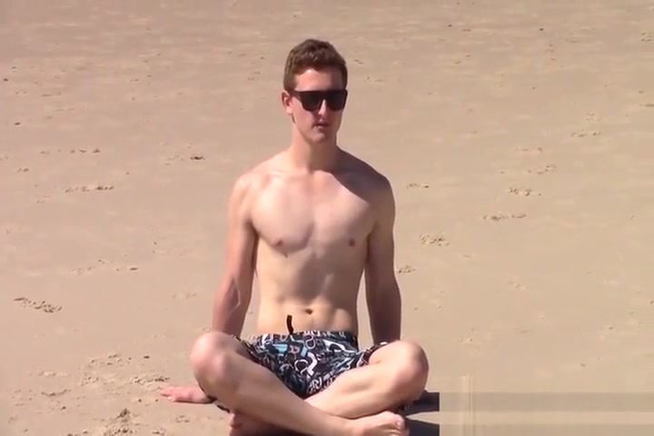 Aussie Daniel blown at gloryhole