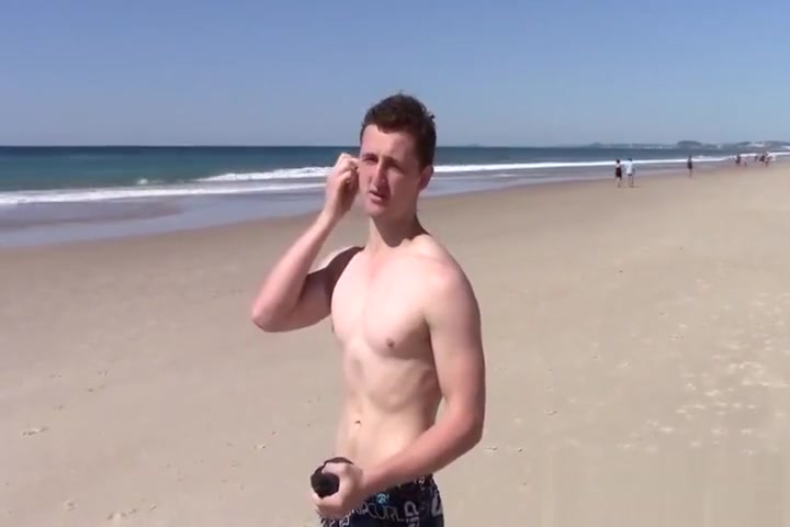 Aussie Daniel blown at gloryhole