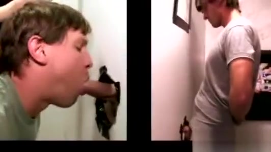 Straight guy duped into gay suckoff at gloryhole