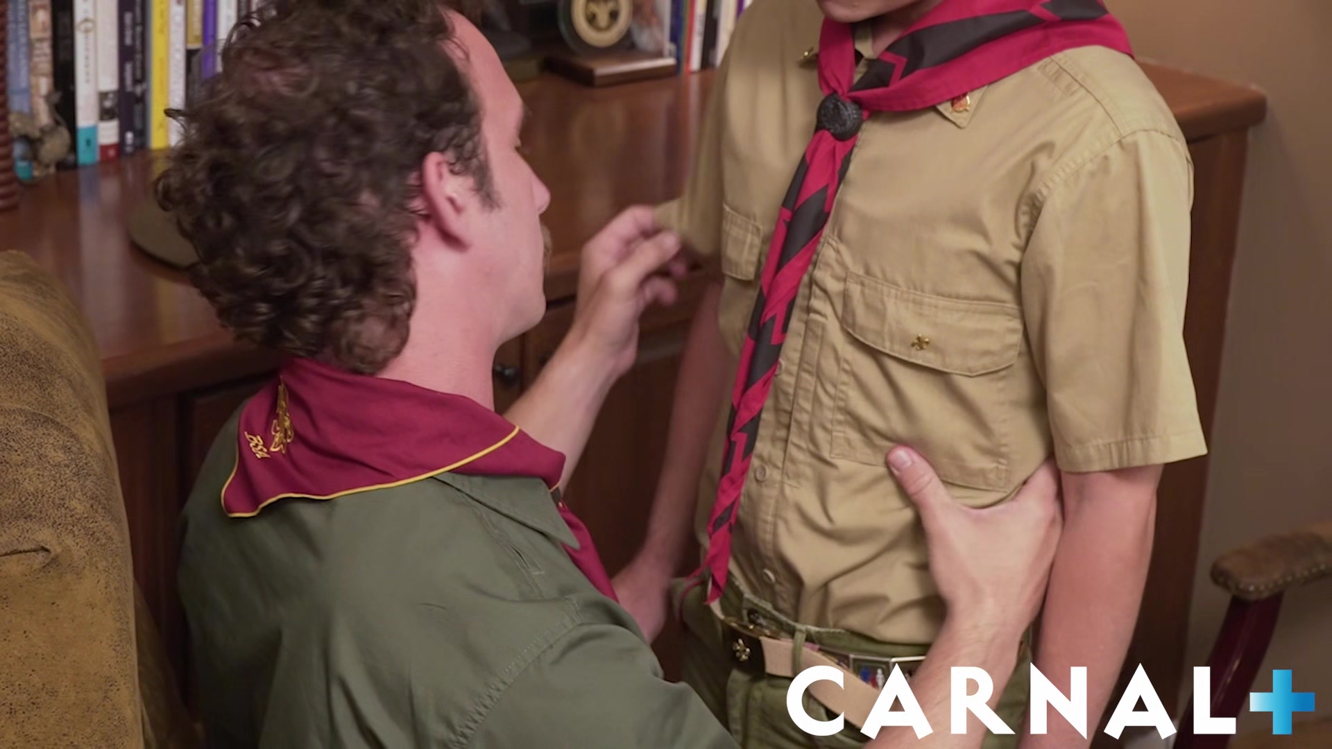 ScoutBoys - Hot, chiseled Scoutmaster seduces & fucks a smooth boy raw