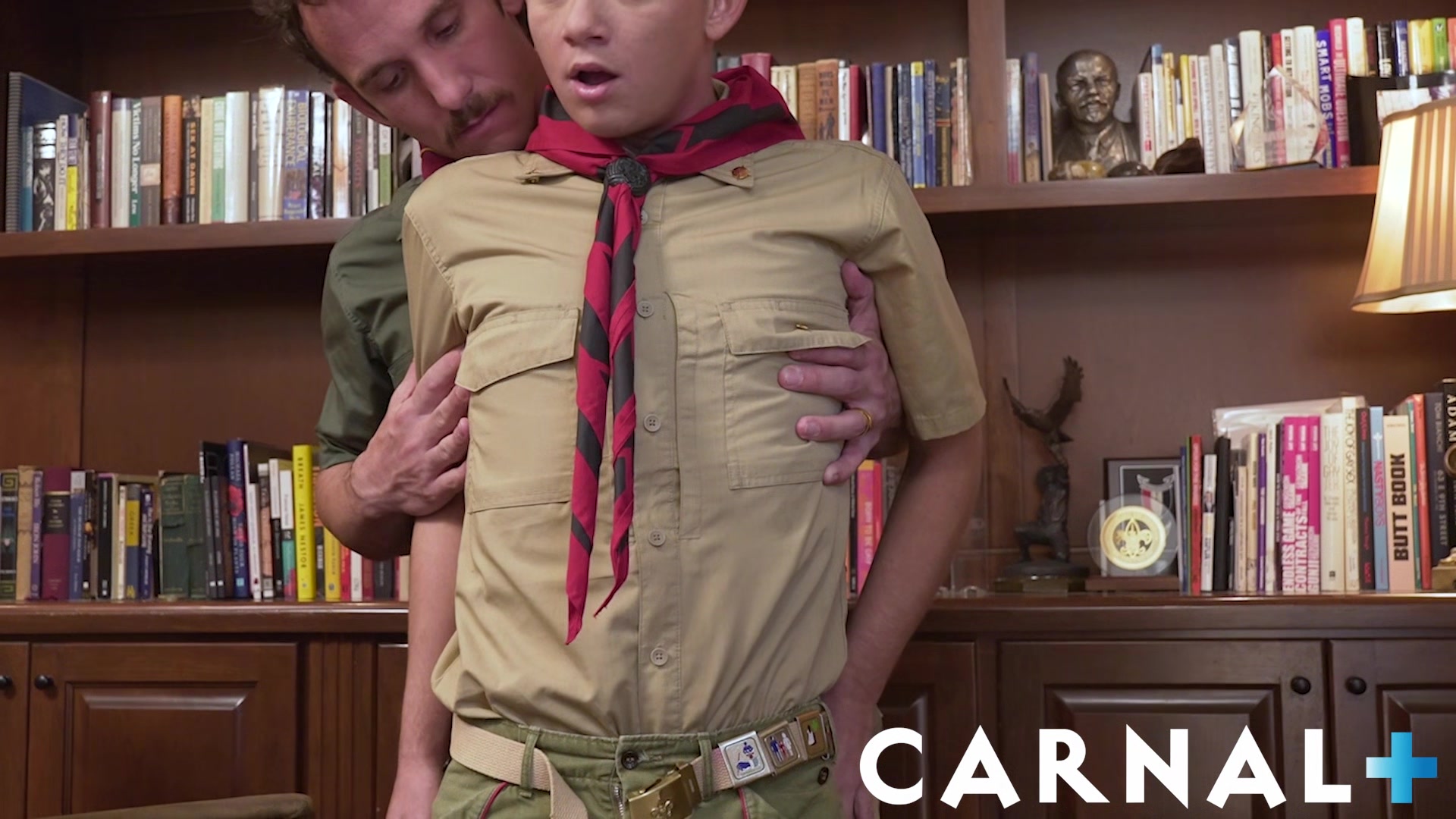 ScoutBoys - Hot, chiseled Scoutmaster seduces & fucks a smooth boy raw