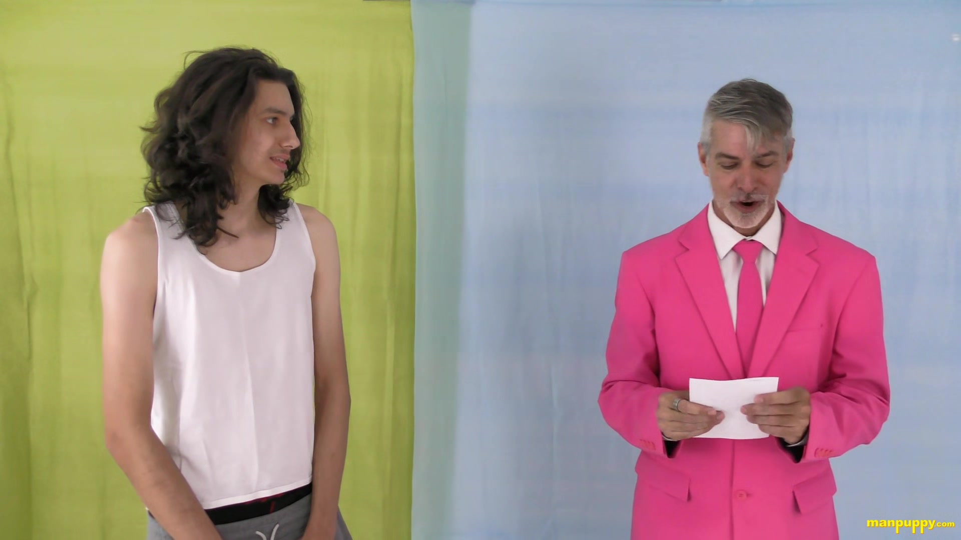 Game show loser stripping embarassment