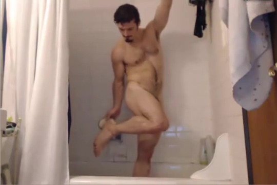 Jock Cam Oil and Shower show(No cumshot)