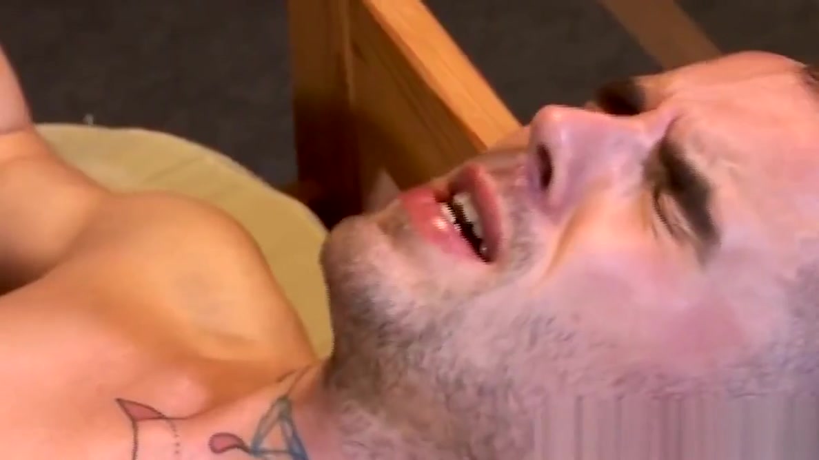 Barebacked military twink takes cum in mouth
