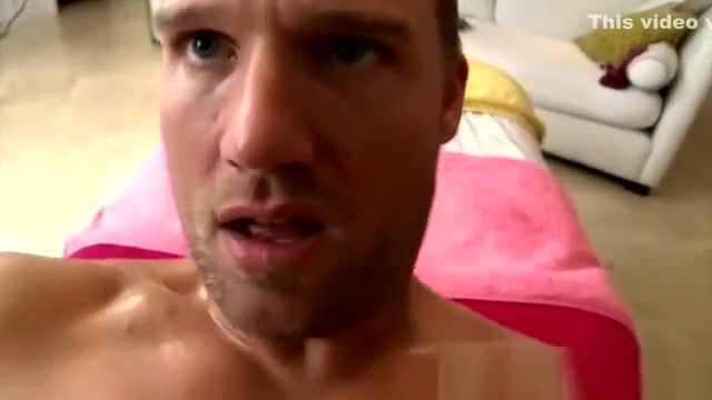 Amateur straight guy gets anal from hunk after massage