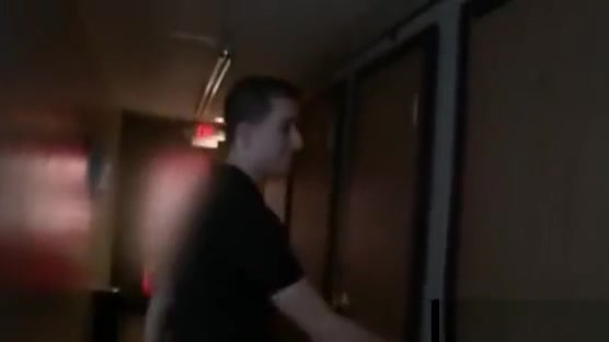 Straight guy tricked in gay blowjob in gloryhole