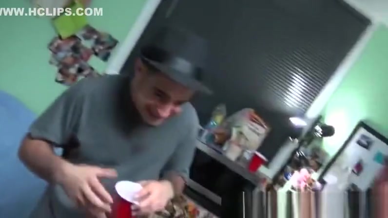 Kinky college guys have hardcore anal sex in the dorm room