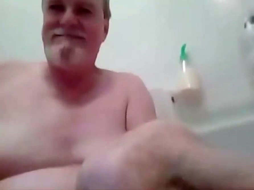 handsome str8 grandpa shower
