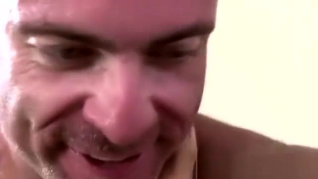 Gay hunk gives straight guy anal and eats his cum after massage
