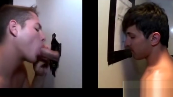 Gay straight amateur gloryhole blowjob cumshot