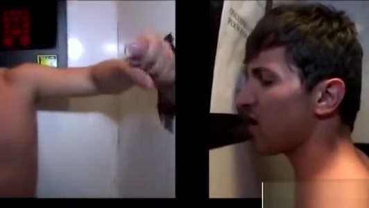Gay straight amateur gloryhole blowjob cumshot