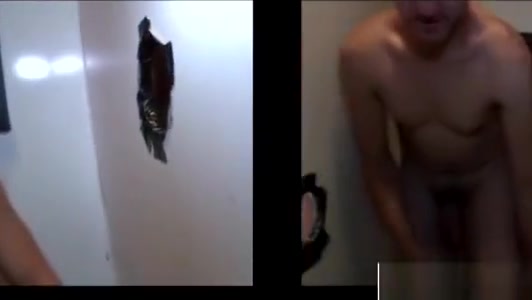 Gay straight amateur gloryhole blowjob cumshot