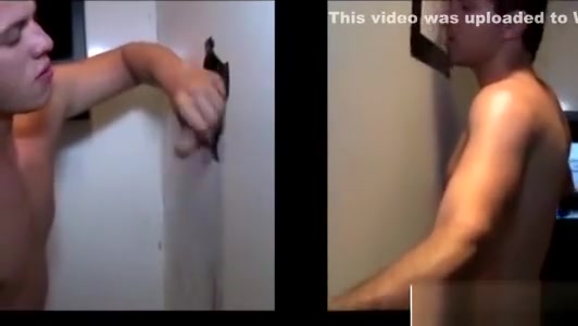 Gay straight amateur gloryhole blowjob cumshot