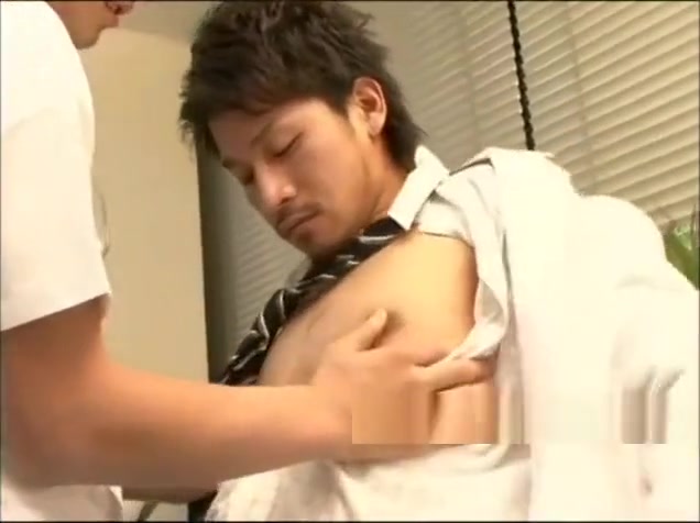 Doctor with a male nurse