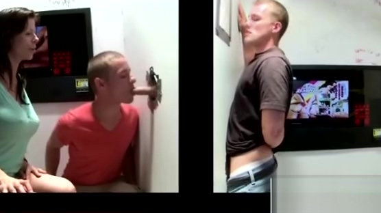 Gay straight amateur gloryhole blowjob