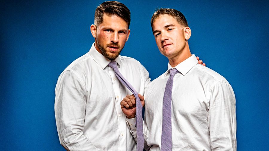 Brandon Anderson & Roman Todd in BTS - Brandon - Roman