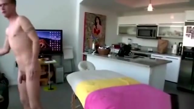 Gay straight guy massage seduction