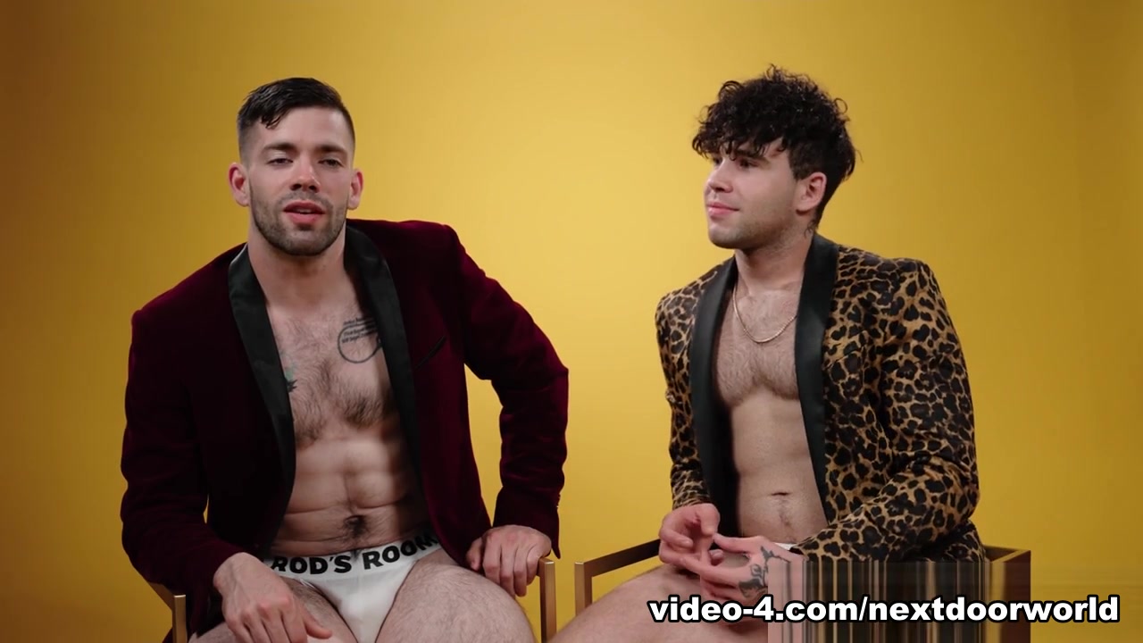 Julian Brady & Joseph Castlian in BTS - Joseph - Julian