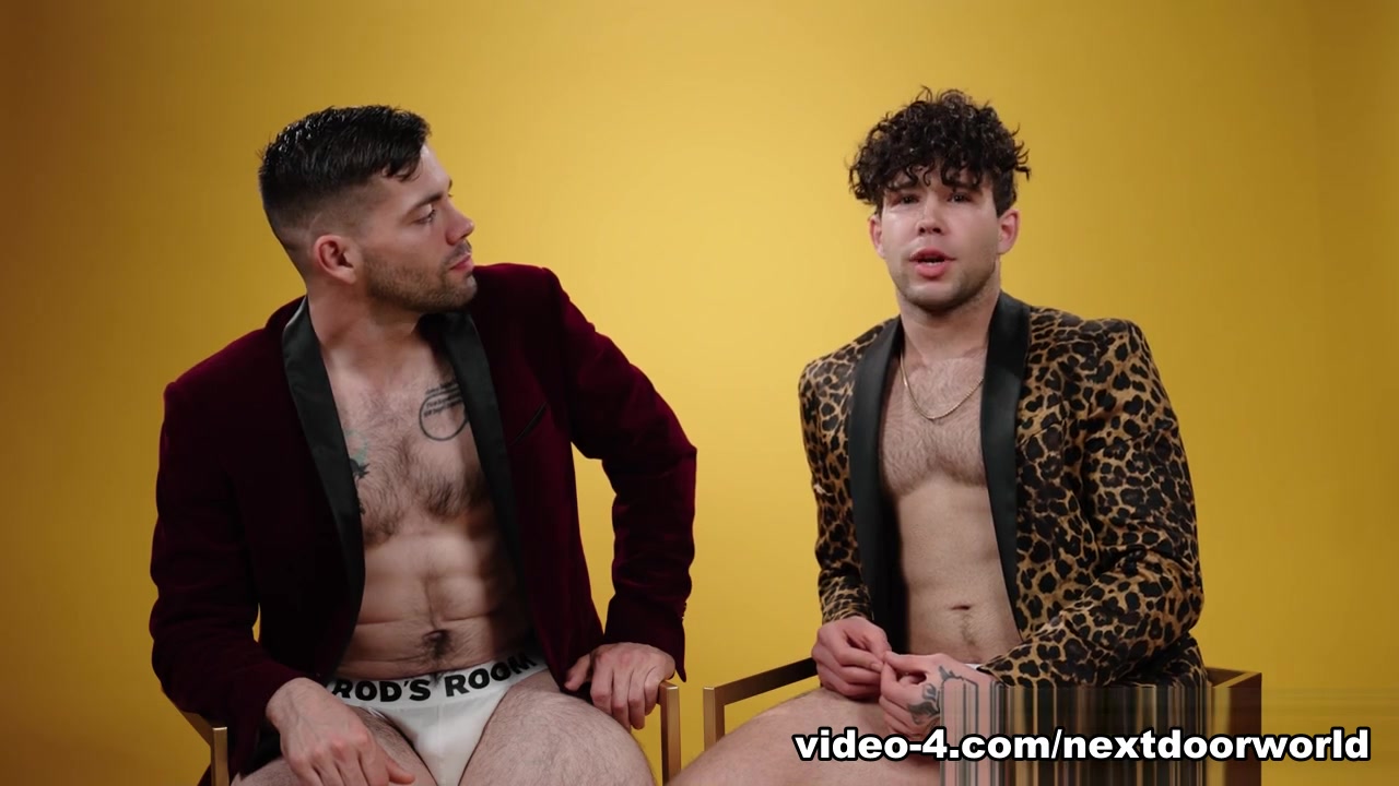 Julian Brady & Joseph Castlian in BTS - Joseph - Julian