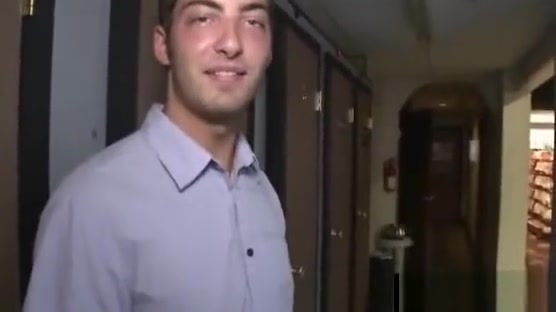 Trick a boy in a gay gloryhole and make him cum