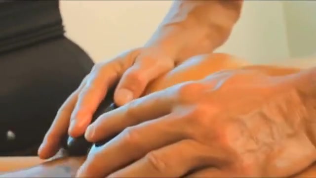 ManRoyale Sexy Blonde Hunk Gets Rubbed Down Tantric Cock Massage