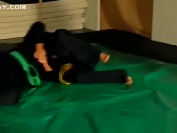 Kinky muscled dudes crazy hot gay fucking orgy in MMA dojo