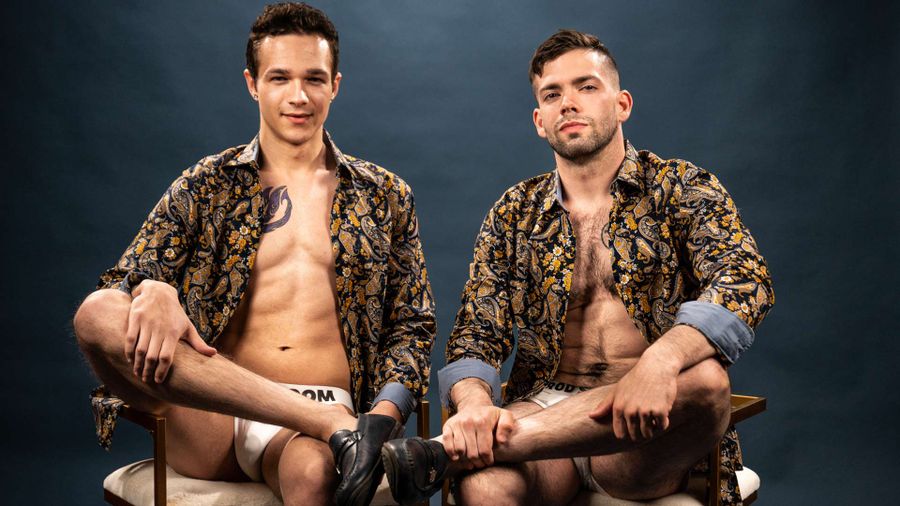 Jayden Marcos & Julian Brady in BTS - Jayden - Julian