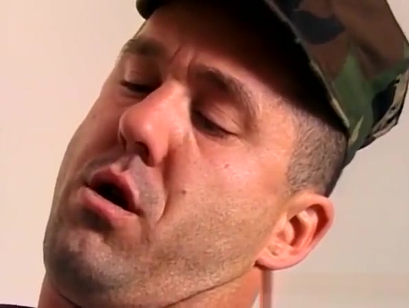 Buff army men hot cock sucking and hard ass fucking