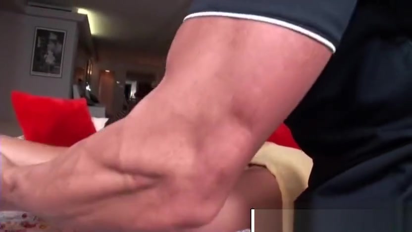 Naked gay gets massaged well